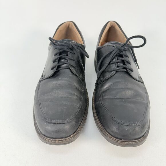 Ecco Shoes Holton Apron Toe Oxford N62111401001 Men’s Black Leather US 11 EU 45 main image 9